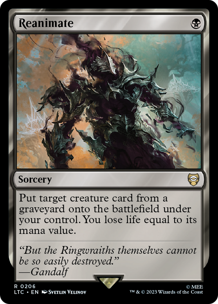 Reanimate [The Lord of the Rings: Tales of Middle-Earth Commander] | Black Swamp Games