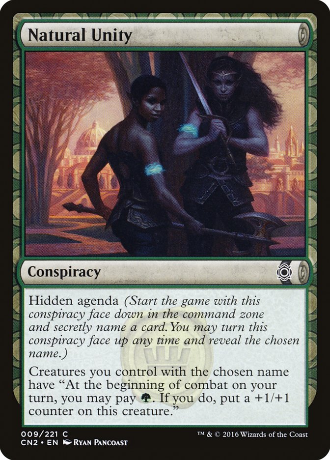 Natural Unity [Conspiracy: Take the Crown] | Black Swamp Games