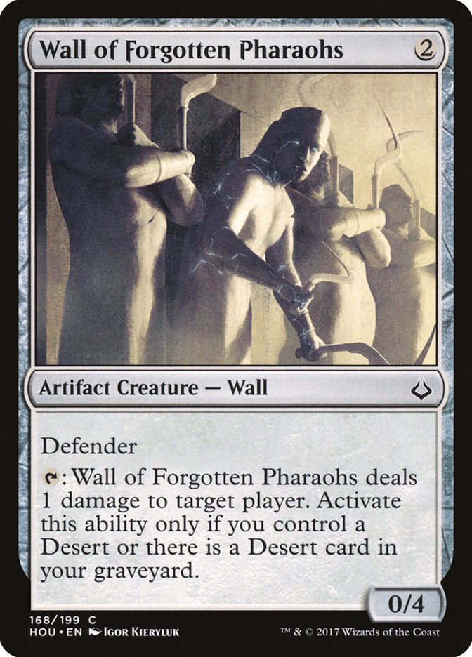 Wall of Forgotten Pharaohs [Hour of Devastation] | Black Swamp Games