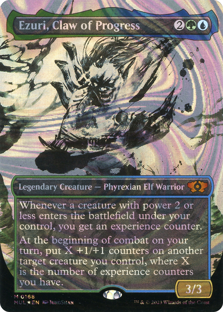 Ezuri, Claw of Progress (Halo Foil) [Multiverse Legends] | Black Swamp Games