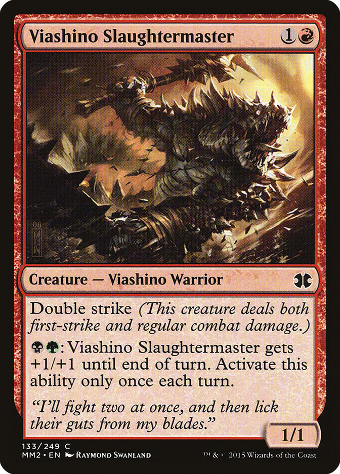 Viashino Slaughtermaster [Modern Masters 2015] | Black Swamp Games