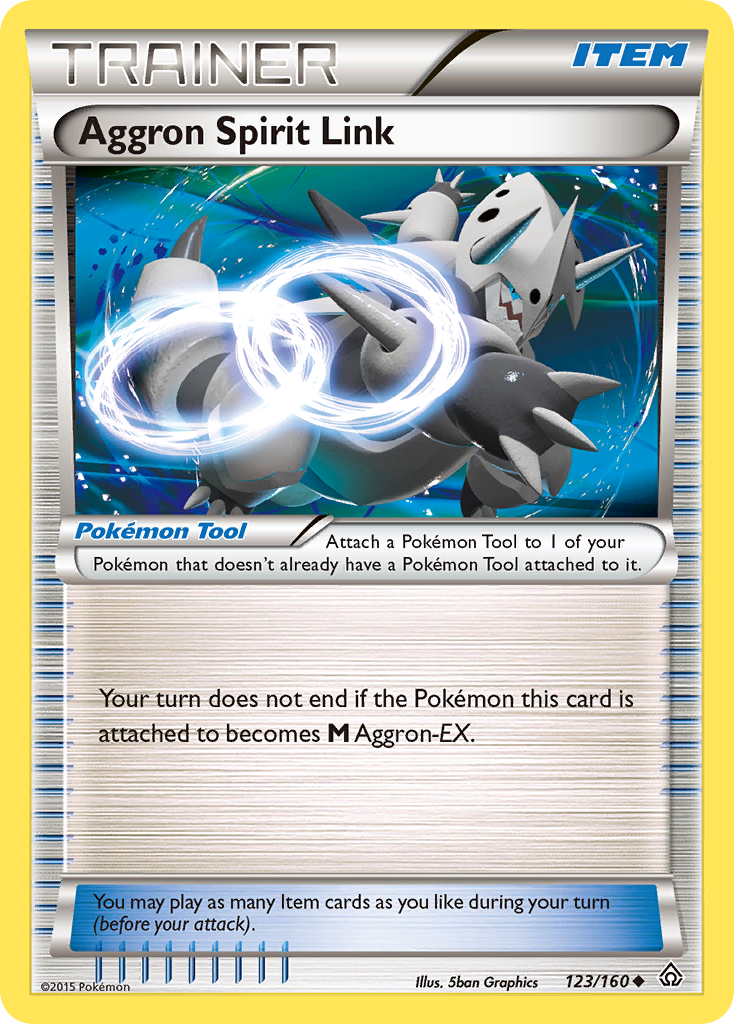 Aggron Spirit Link (123/160) [XY: Primal Clash] | Black Swamp Games