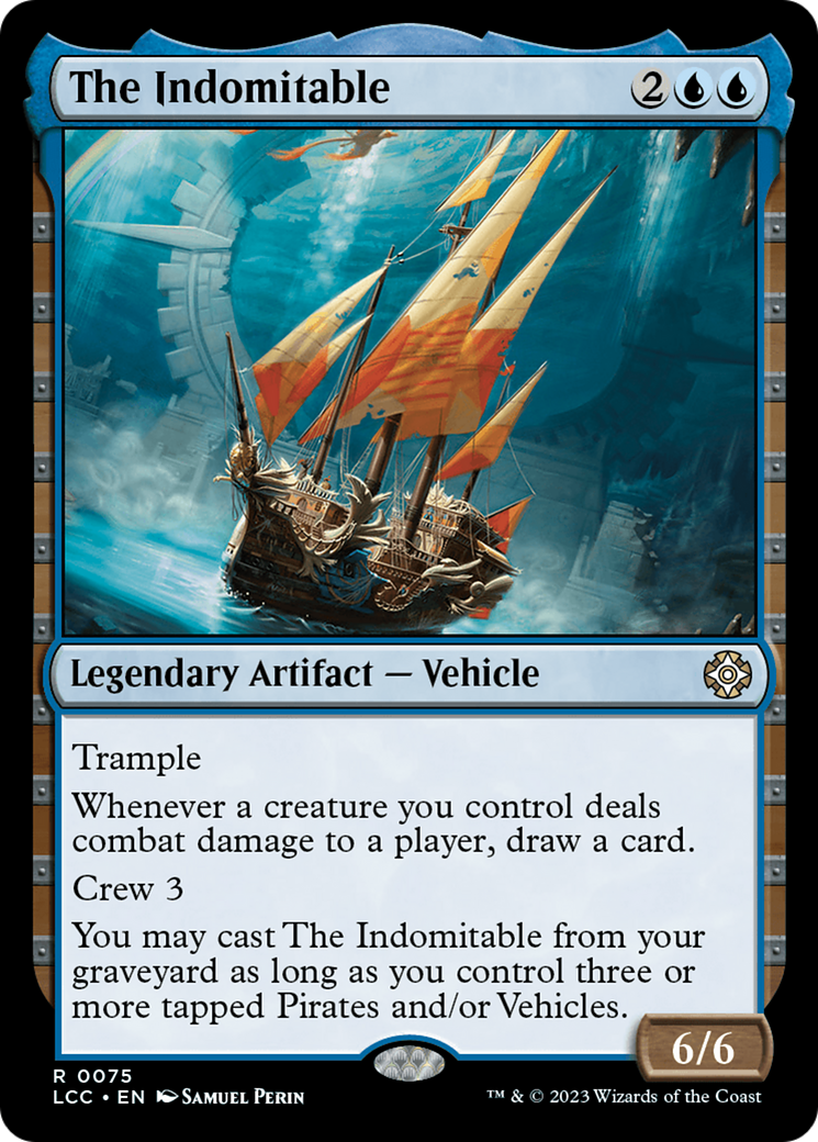 The Indomitable [The Lost Caverns of Ixalan Commander] | Black Swamp Games