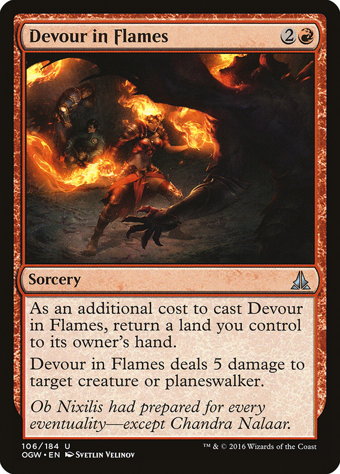 Devour in Flames [Oath of the Gatewatch] | Black Swamp Games