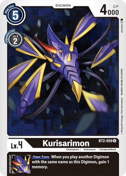 Kurisarimon [BT2-059] [Release Special Booster Ver.1.0] | Black Swamp Games