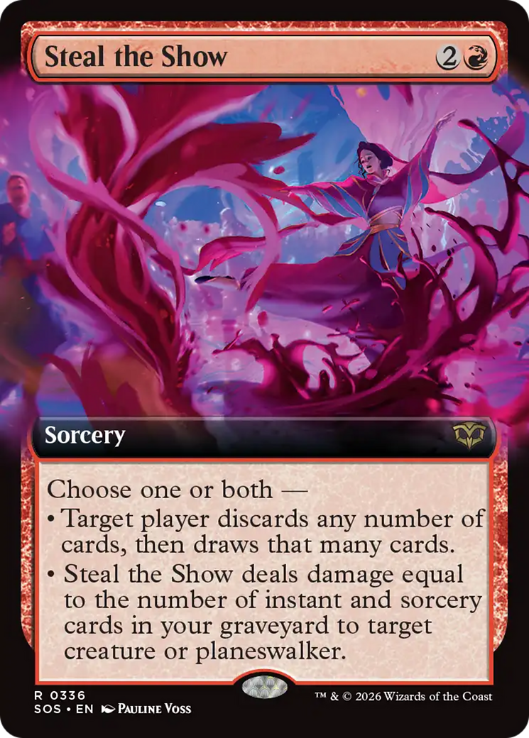 Steal the Show (Extended Art) [Secrets of Strixhaven] | Black Swamp Games
