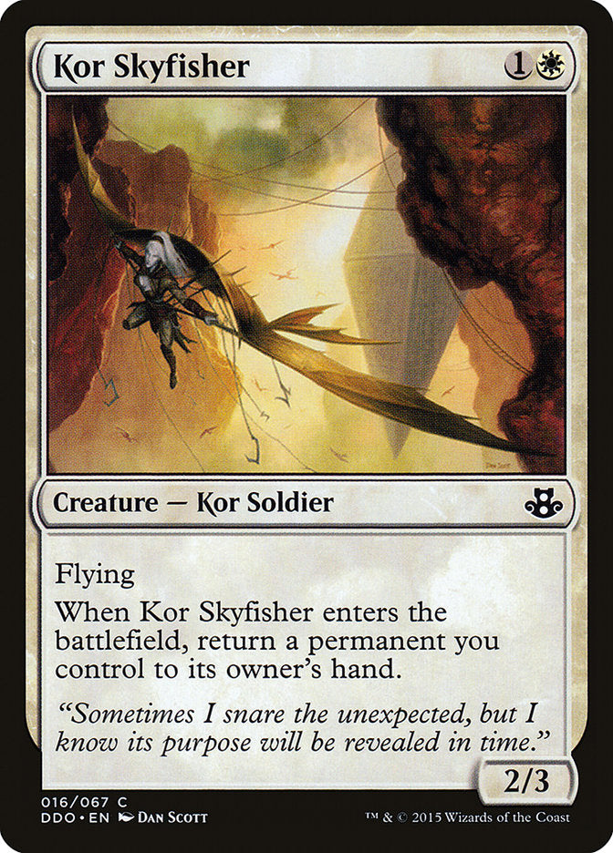 Kor Skyfisher [Duel Decks: Elspeth vs. Kiora] | Black Swamp Games