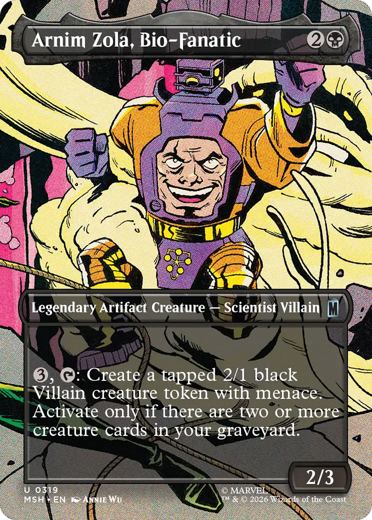 Arnim Zola, Bio-Fanatic (Borderless) [Marvel Super Heroes] | Black Swamp Games