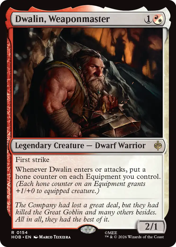 Dwalin, Weaponmaster [The Hobbit] | Black Swamp Games