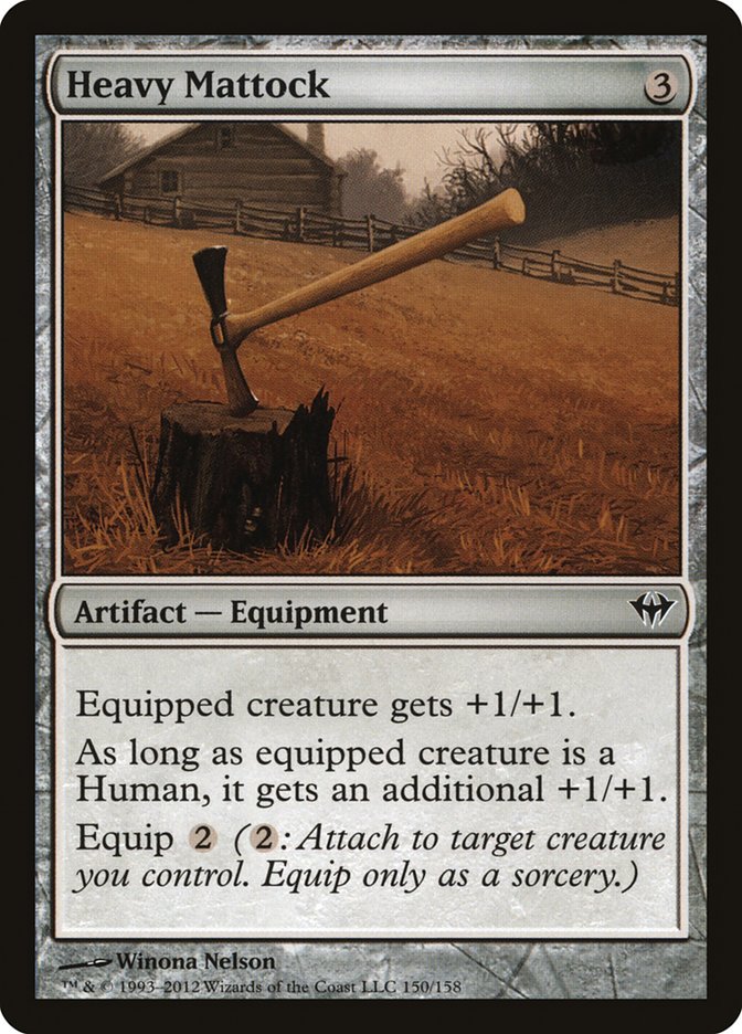 Heavy Mattock [Dark Ascension] | Black Swamp Games