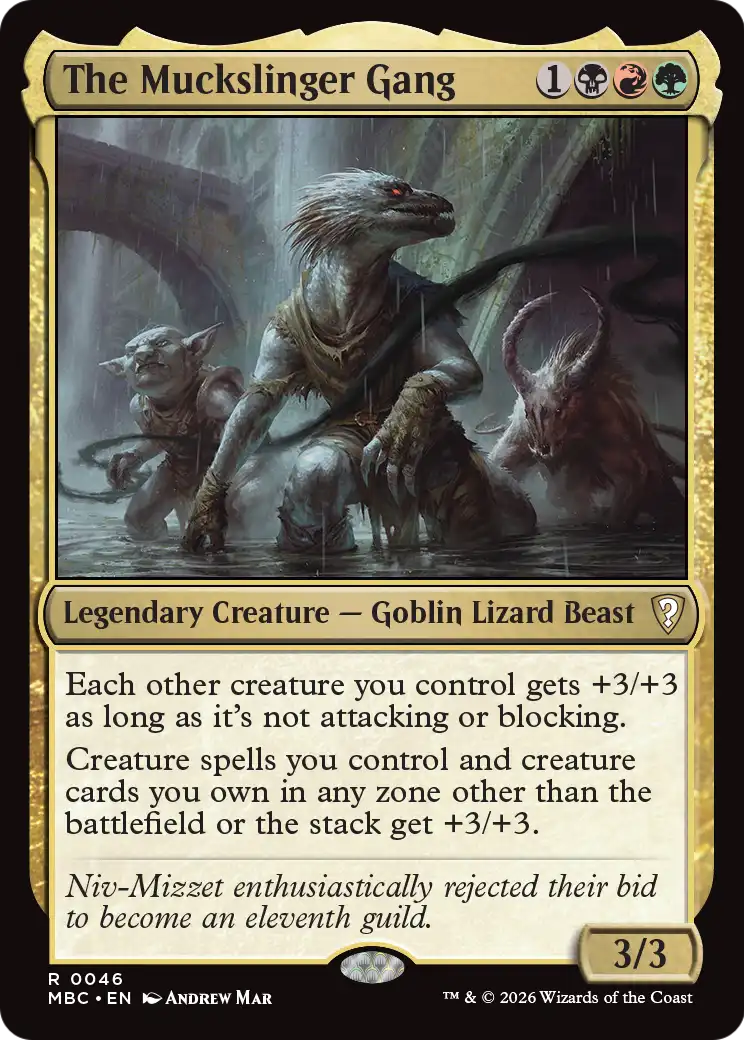 The Muckslinger Gang [Mystery Booster: Commander Edition] | Black Swamp Games