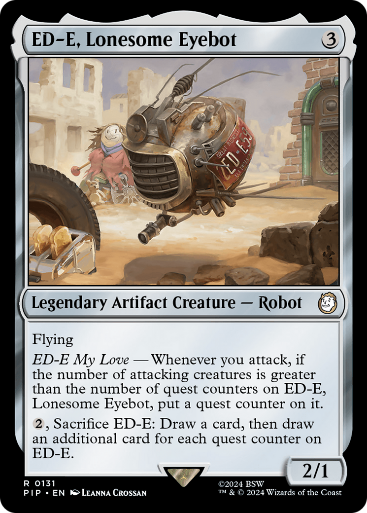 ED-E, Lonesome Eyebot [Fallout] | Black Swamp Games