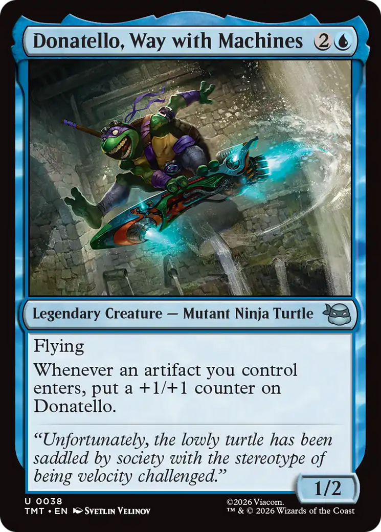 Donatello, Way with Machines [Teenage Mutant Ninja Turtles] | Black Swamp Games