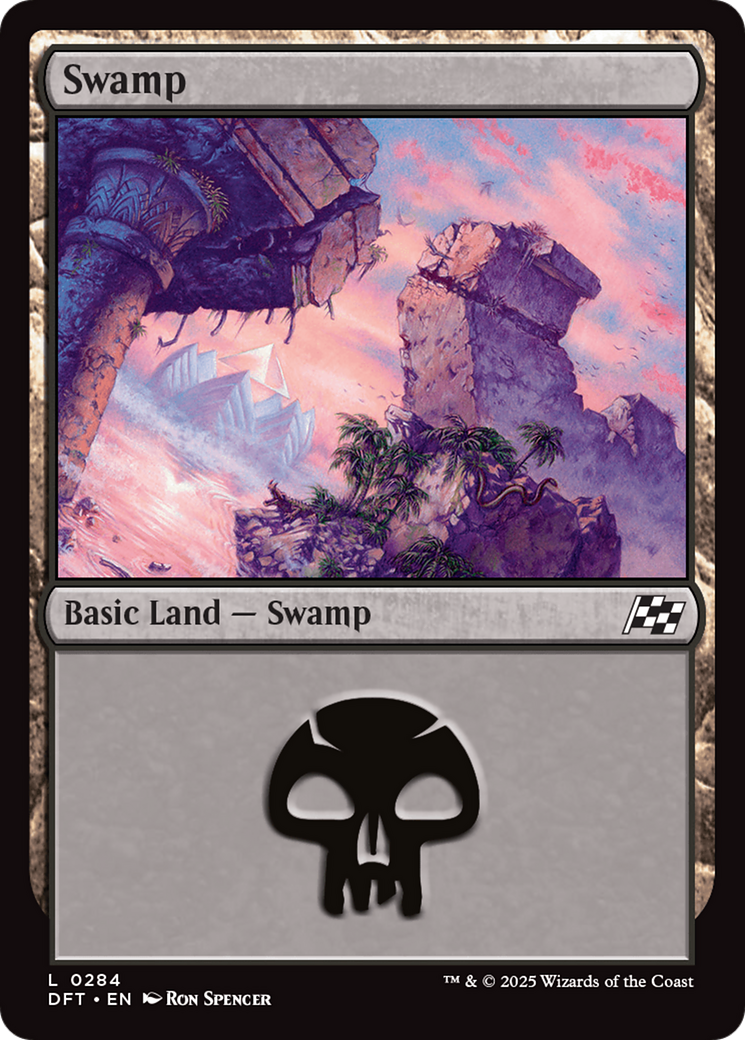 Swamp (0284) [Aetherdrift] | Black Swamp Games