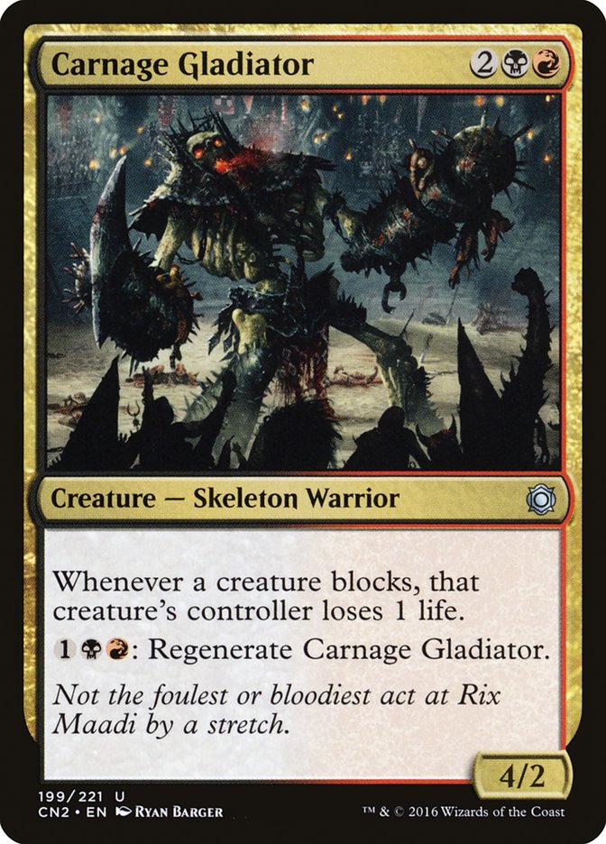 Carnage Gladiator [Conspiracy: Take the Crown] | Black Swamp Games