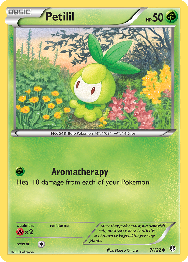 Petilil (7/122) [XY: BREAKpoint] | Black Swamp Games