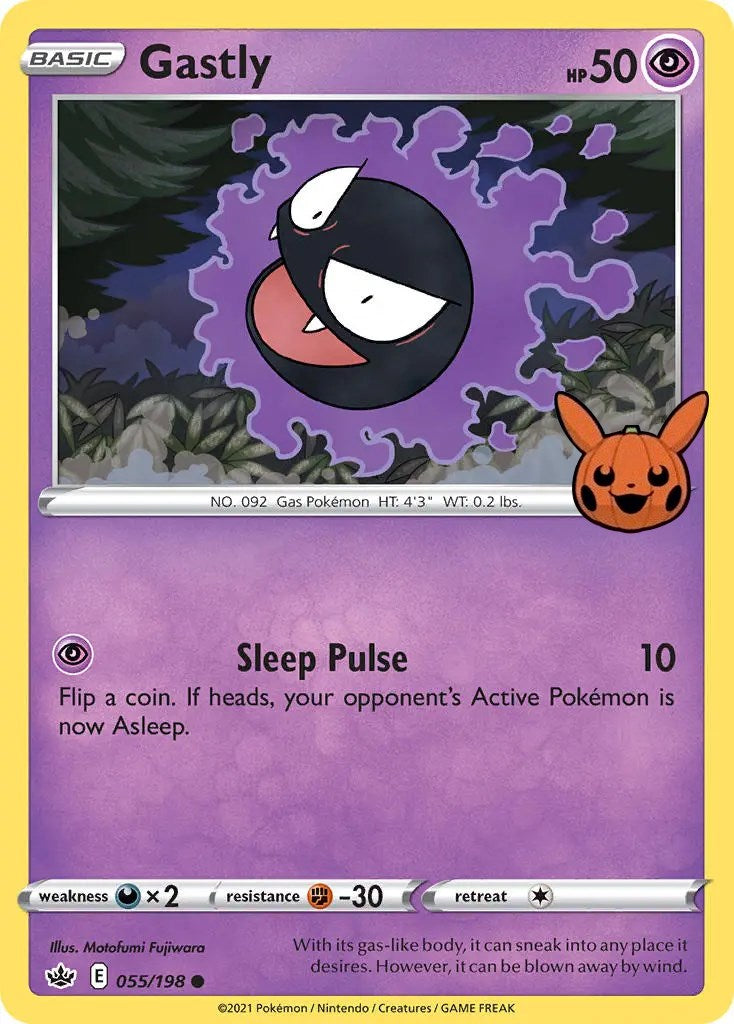 Gastly (055/198) [Trick or Trade] | Black Swamp Games