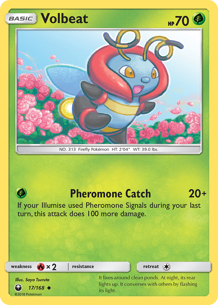 Volbeat (17/168) [Sun & Moon: Celestial Storm] | Black Swamp Games