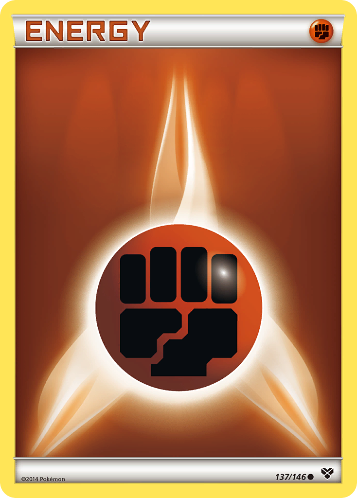 Fighting Energy (137/146) [XY: Base Set] | Black Swamp Games