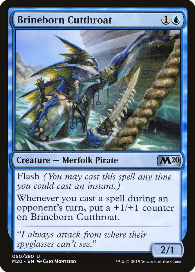 Brineborn Cutthroat [Core Set 2020] | Black Swamp Games