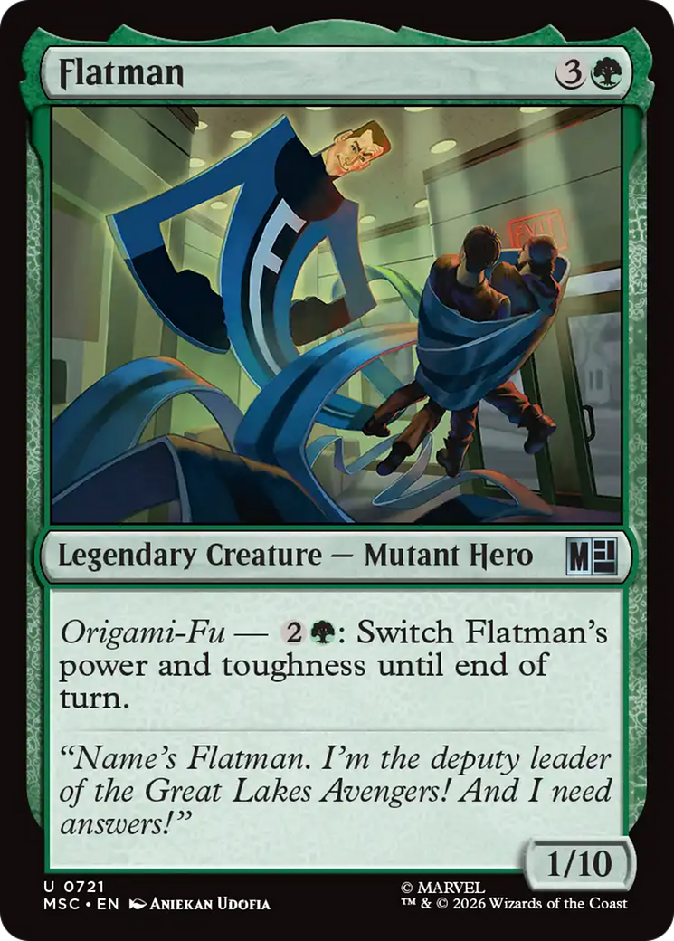 Flatman [Marvel Super Heroes Commander] | Black Swamp Games