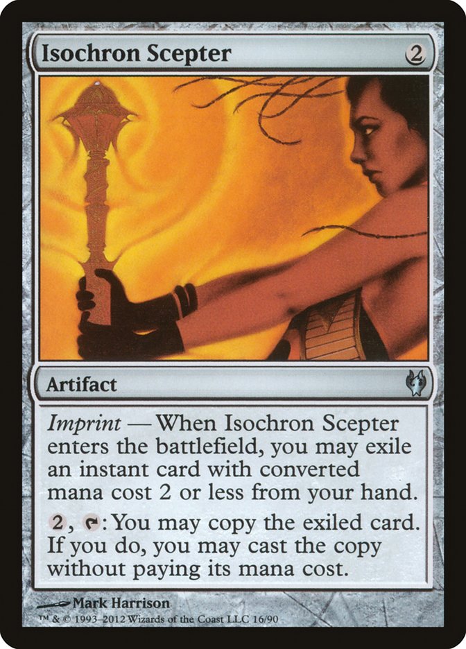 Isochron Scepter [Duel Decks: Izzet vs. Golgari] | Black Swamp Games