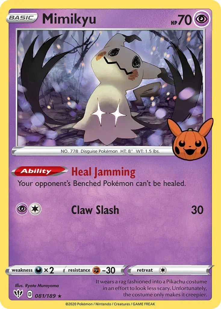 Mimikyu (081/189) [Trick or Trade] | Black Swamp Games