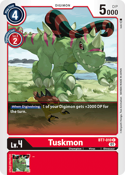 Tuskmon [BT7-010] [Next Adventure] | Black Swamp Games