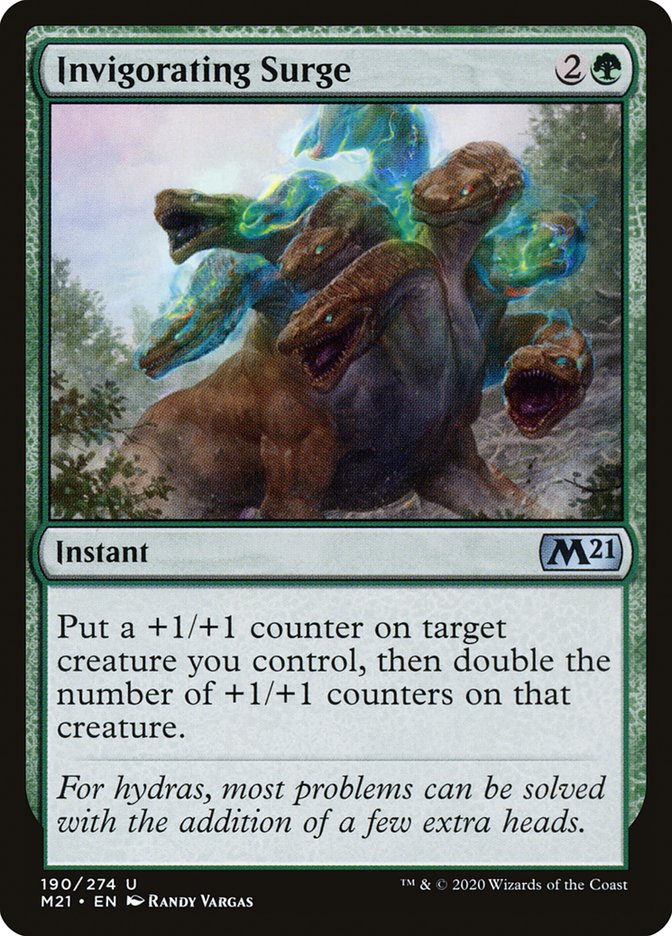 Invigorating Surge [Core Set 2021] | Black Swamp Games