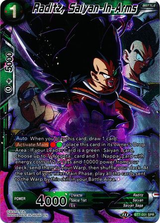 Raditz, Saiyan-In-Arms (SPR) (BT7-051) [Assault of the Saiyans] | Black Swamp Games