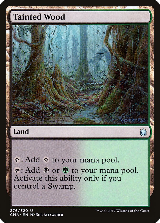 Tainted Wood [Commander Anthology] | Black Swamp Games