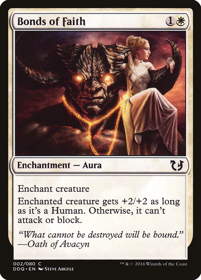 Bonds of Faith [Duel Decks: Blessed vs. Cursed] | Black Swamp Games