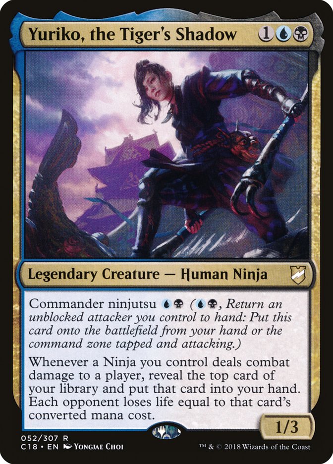 Yuriko, the Tiger's Shadow [Commander 2018] | Black Swamp Games