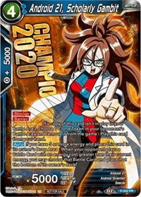 Android 21, Scholarly Gambit (P-202) [Promotion Cards] | Black Swamp Games