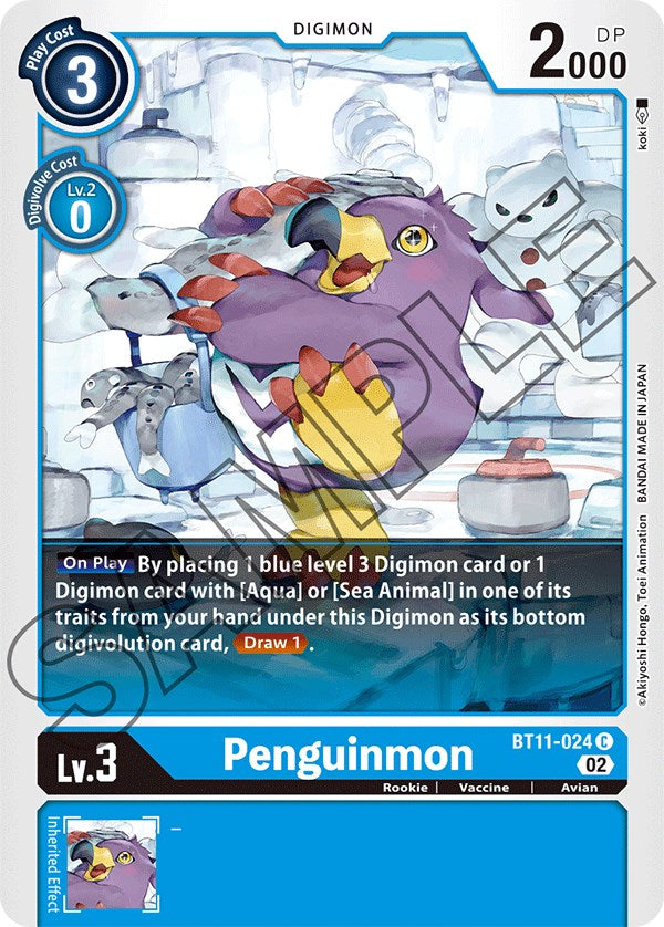 Penguinmon [BT11-024] [Dimensional Phase] | Black Swamp Games