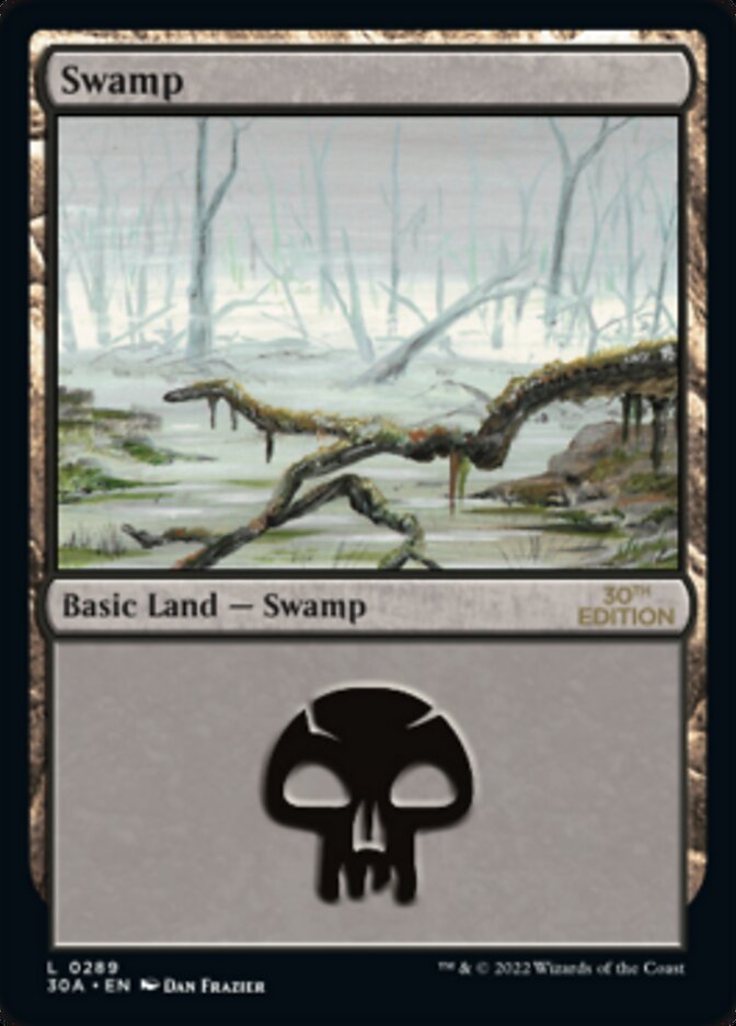 Swamp (289) [30th Anniversary Edition] | Black Swamp Games