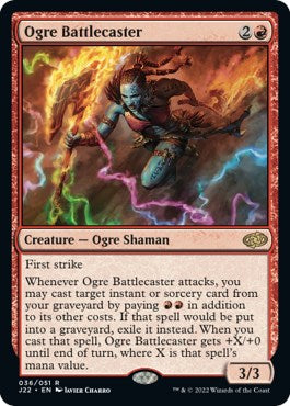 Ogre Battlecaster [Jumpstart 2022] | Black Swamp Games