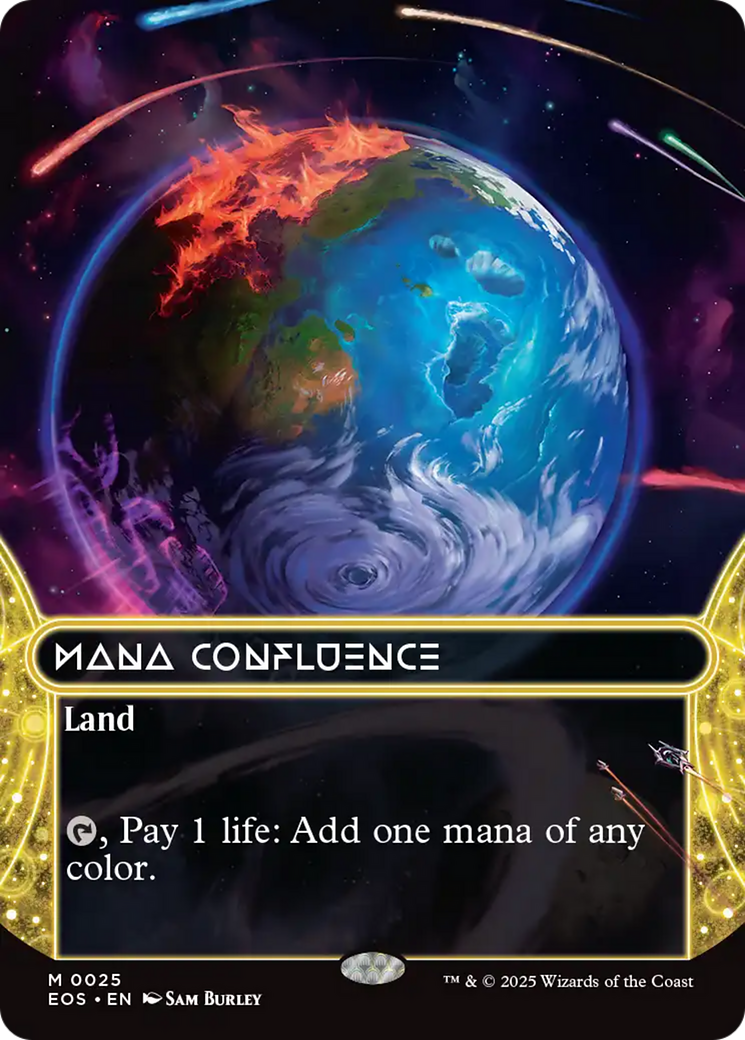 Mana Confluence (0025) (Borderless) [Edge of Eternities: Stellar Sights] | Black Swamp Games