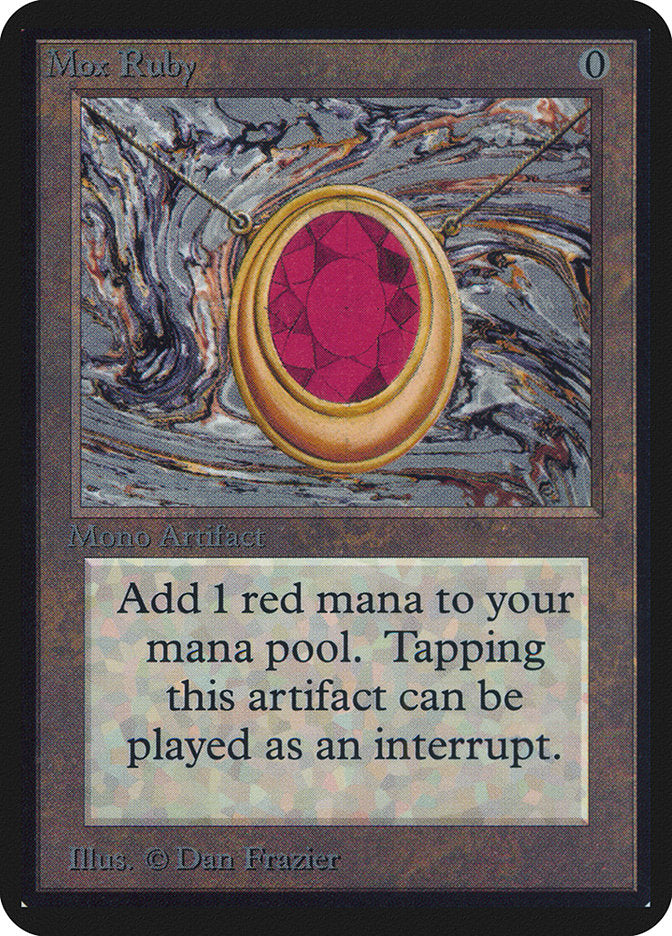 Mox Ruby [Alpha Edition] | Black Swamp Games