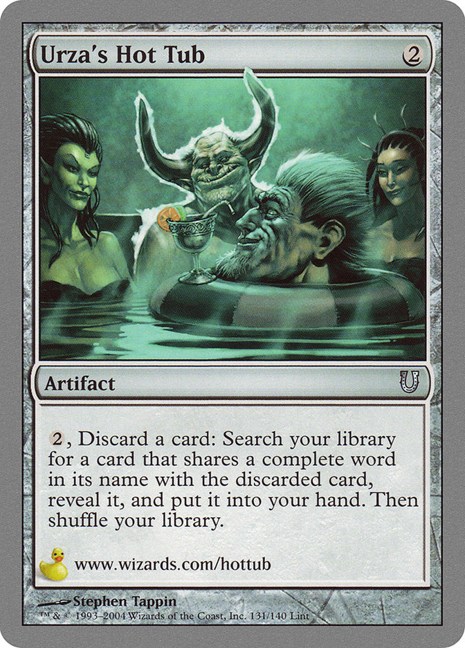 Urza's Hot Tub [Unhinged] | Black Swamp Games