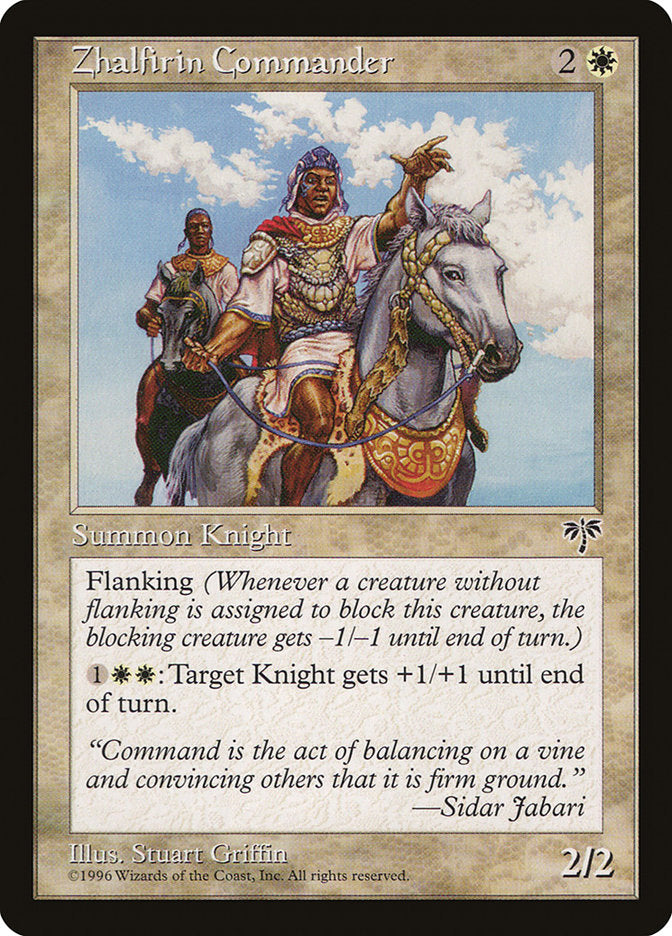 Zhalfirin Commander [Mirage] | Black Swamp Games
