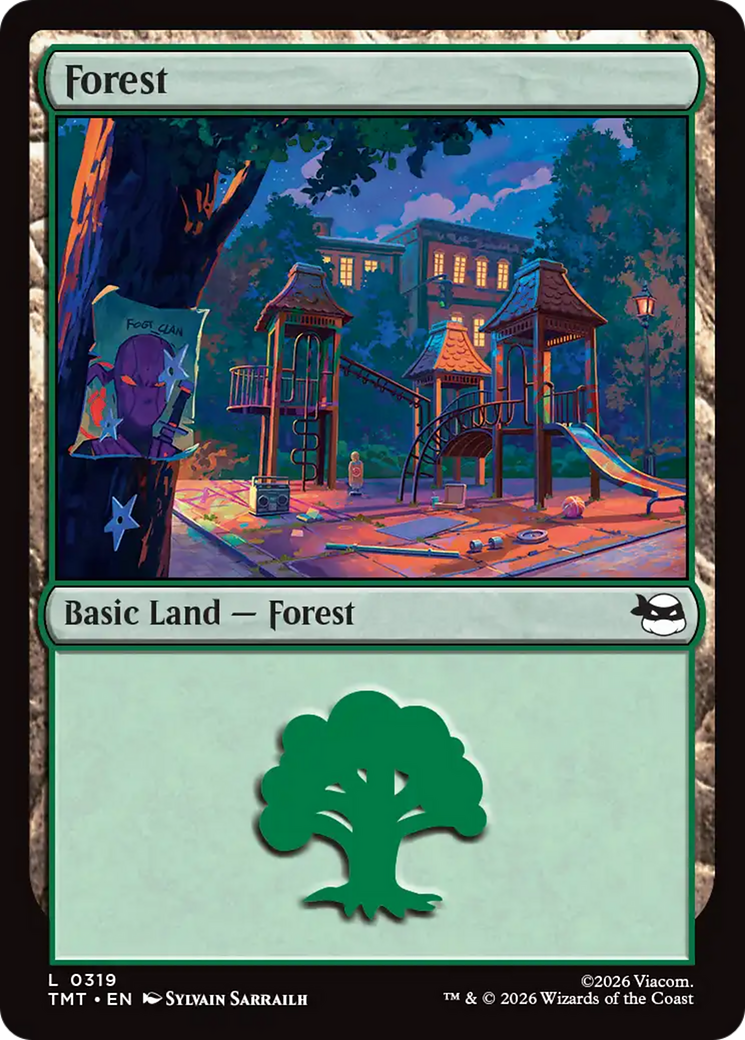 Forest (0319) [Teenage Mutant Ninja Turtles] | Black Swamp Games
