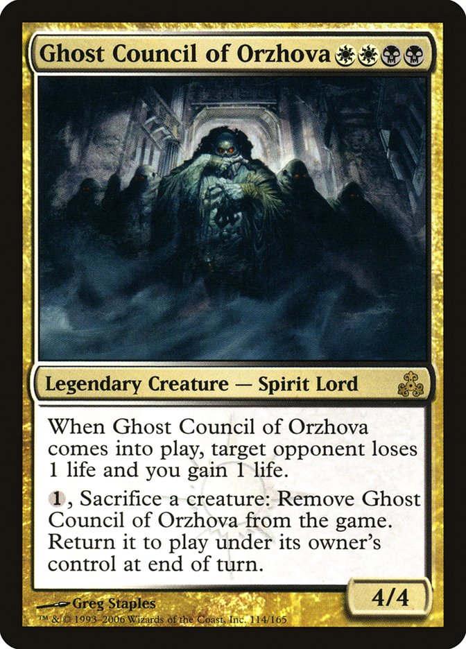 Ghost Council of Orzhova [Guildpact] | Black Swamp Games