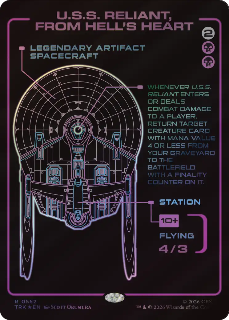 U.S.S. Reliant, From Hell's Heart (Showcase) [Star Trek] | Black Swamp Games