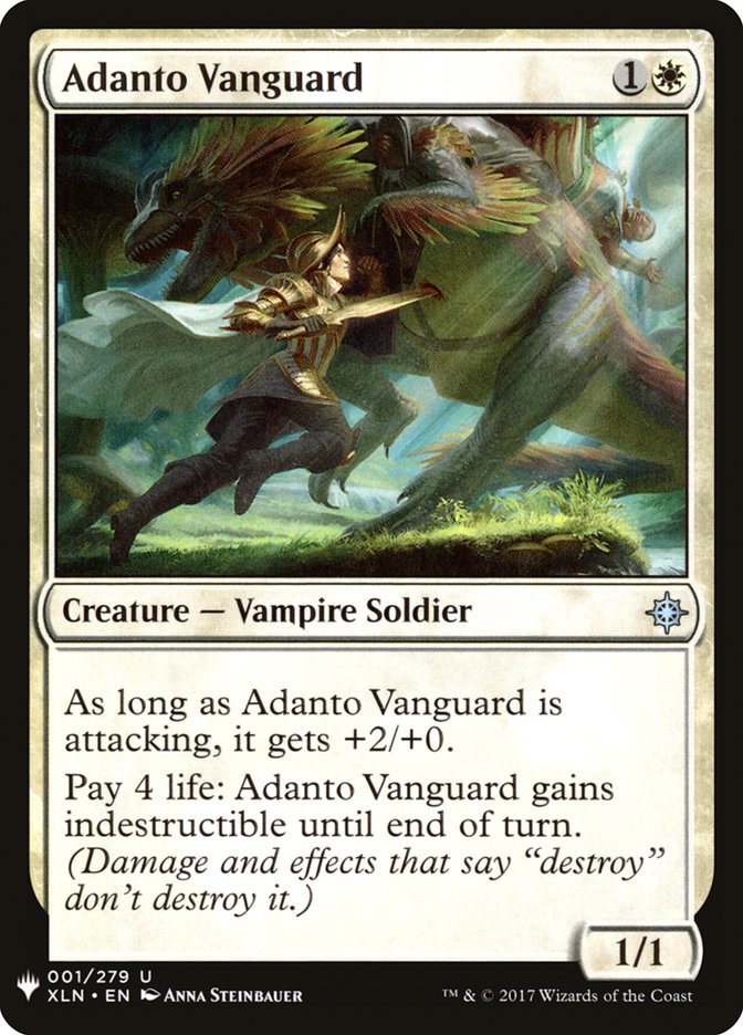 Adanto Vanguard [Mystery Booster] | Black Swamp Games