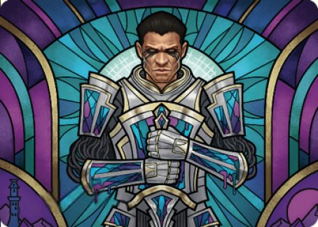 Aron, Benalia's Ruin Art Card [Dominaria United Art Series] | Black Swamp Games