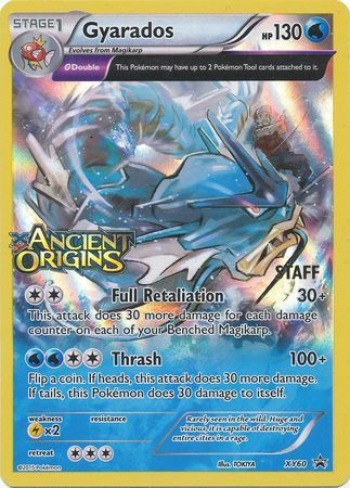 Gyarados (XY60) (Staff) [XY: Black Star Promos] | Black Swamp Games