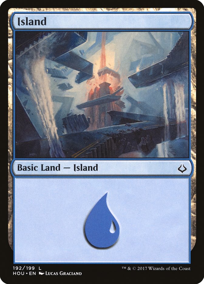 Island (192) [Hour of Devastation] | Black Swamp Games
