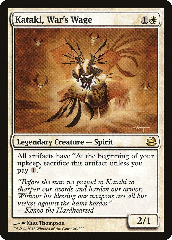Kataki, War's Wage [Modern Masters] | Black Swamp Games