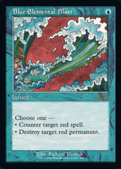 Blue Elemental Blast (Retro) [30th Anniversary Edition] | Black Swamp Games